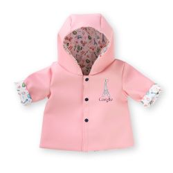 COROLLE - VÊTEMENTS DE POUPÉES - WEEK-END À PARIS - IMPERMÉABLE RÉVERSIBLE 36 CM